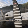 Armstrong MA Foil on the beach